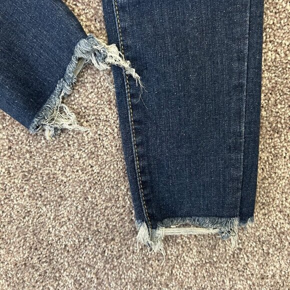 Levi's 720 Womens Super Skinny Jeans Size 0 Med / W25 L30 Blue High Rise NWT $69 - Picture 4 of 16